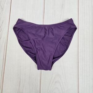 Gottex Swimwear Bikini Bottoms Purple 6